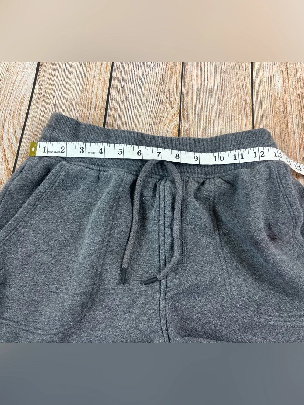 Mens Under Armour Rival Fleece Shorts Grey Blue Size Medium Loose